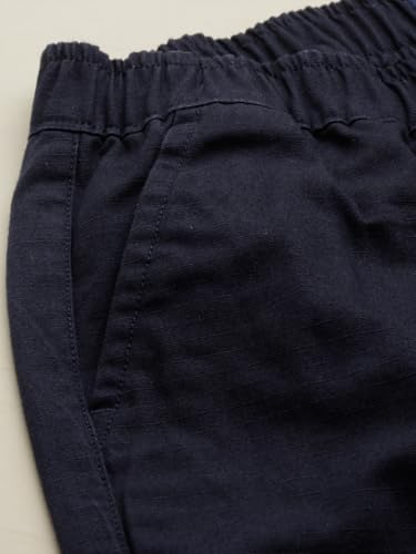 Allen Solly Boy's Slim Casual Pants (ABTFESLF591874_Navy