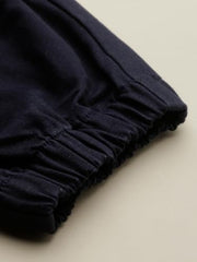 Allen Solly Boy's Slim Casual Pants (ABTFESLF591874_Navy