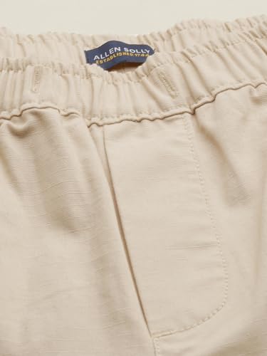 Allen Solly Boy's Slim Casual Pants (ABTFESLFF17988_Beige