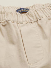 Allen Solly Boy's Slim Casual Pants (ABTFESLFF17988_Beige