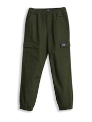 Allen Solly Boy's Slim Casual Pants (ABTFESLFO68663_Olive