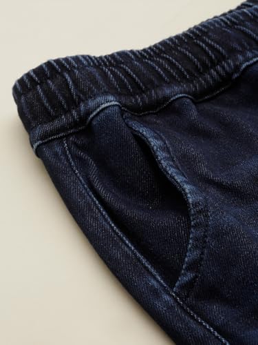 Boys Navy Solid Shorts