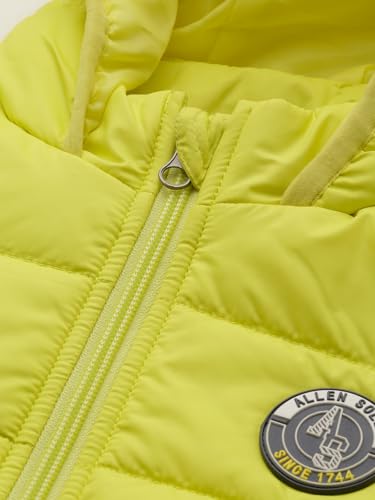 Boys Yellow Solid Jacket