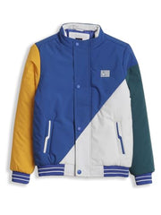 Allen Solly Boy's A-Line Coat (ABJKERGFU51743_Blue