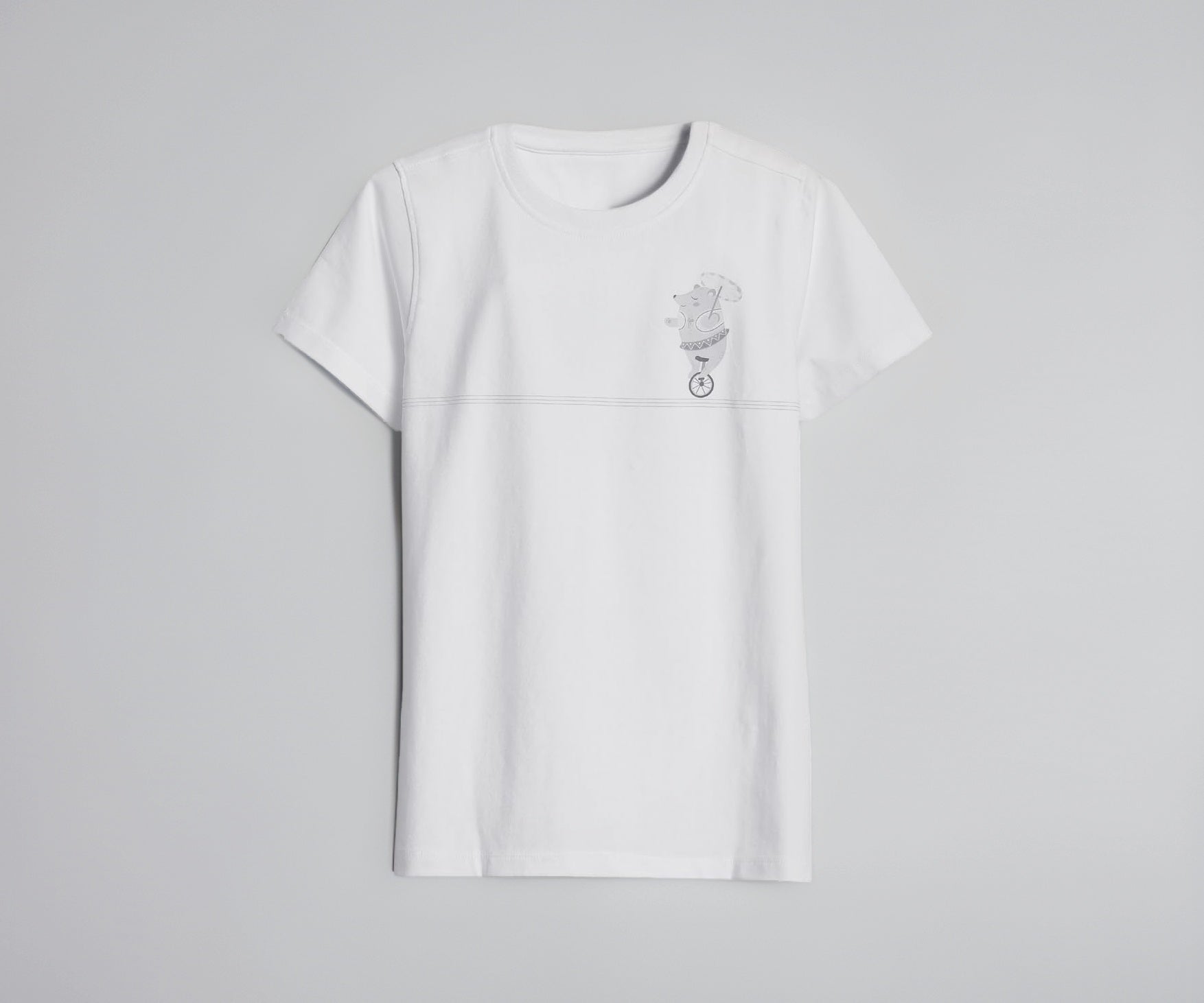 Boys White Graphic Print Crew Neck T-Shirt