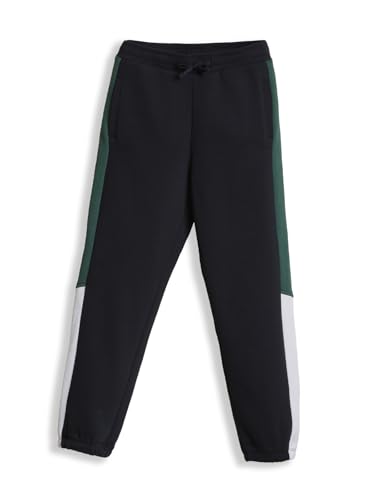 Allen Solly Boys Navy Patterned Track Pants