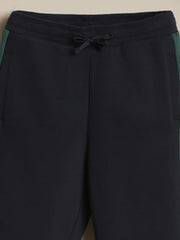 Allen Solly Boys Navy Patterned Track Pants