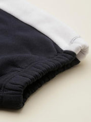 Allen Solly Boys Navy Patterned Track Pants