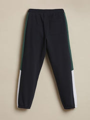 Allen Solly Boys Navy Patterned Track Pants