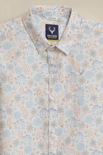 Allen Solly Boys Multicolor Print Casual Shirt Multicolour