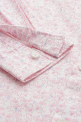 Boys Pink Print Casual Shirt