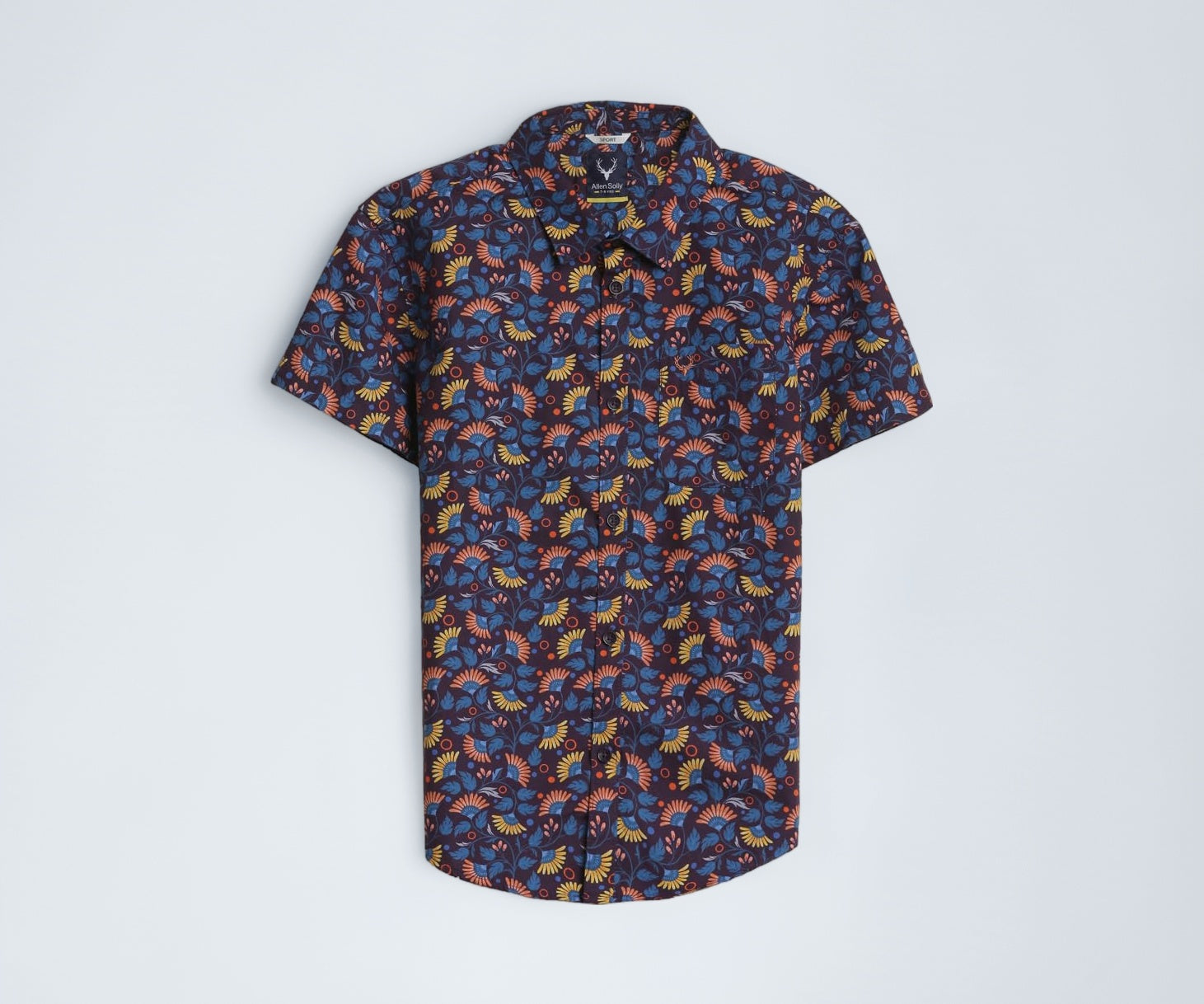 Boys Multicolor Print Casual Shirt