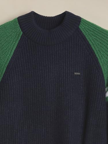 Allen Solly Boys Navy Patterned Sweater