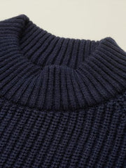 Allen Solly Boys Navy Patterned Sweater