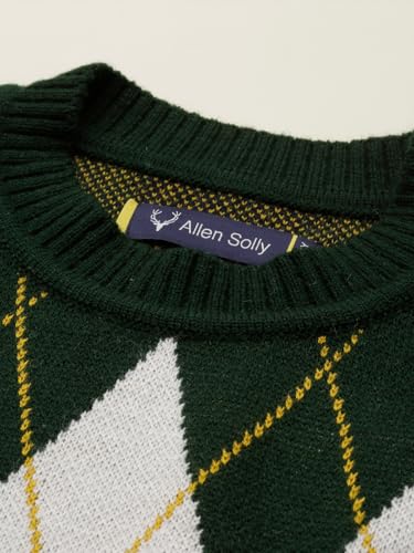 Allen Solly Boys Green Print Sweater