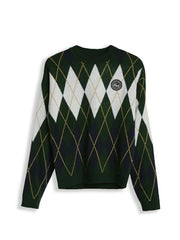 Allen Solly Boys Green Print Sweater
