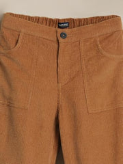 Allen Solly Boy's Regular Casual Pants (ABTFERGFL51767_Brown