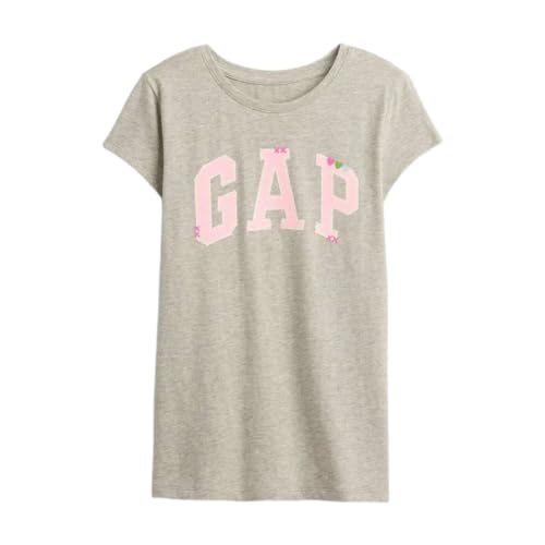 Girls' Logo Longline T-Shirt, White, S
