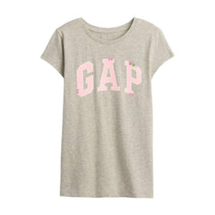 Girls' Logo Longline T-Shirt, White, S