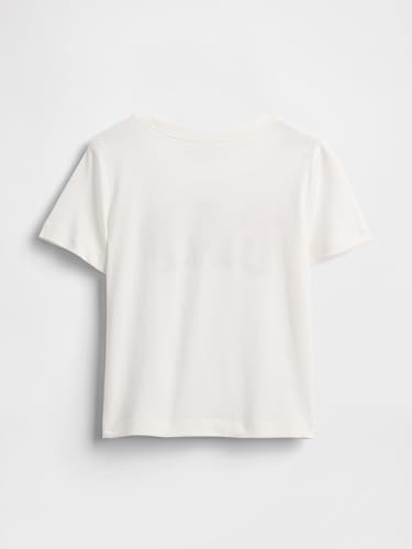 Gap Boy's Relaxed Fit T-Shirt (442764648_offwhite_Off White