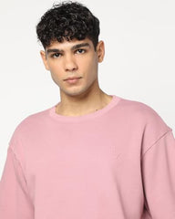 GAP Men's Embroidered Half Sleeve Round Neck Oversized fit T-Shirt
