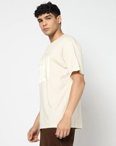 GAP Men's Printed Half Sleeve Round Neck Relaxed fit T-Shirt