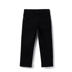 United Colors of Benetton Solid Straight Fit Jeans (Size: 1-2 Years)-25A4AWMBB204I100 Black