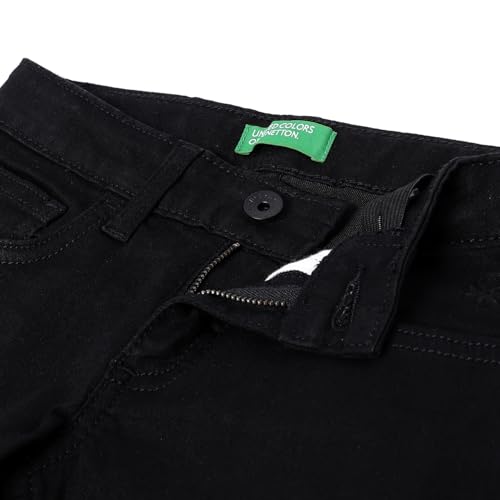United Colors of Benetton Baby-Boy's Slim Jeans (25A4AWMBB20AI901_Black