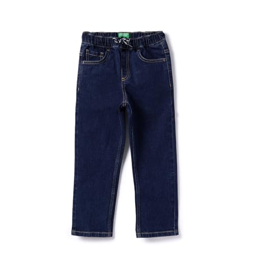 United Colors of Benetton Baby-Boy's Straight Jeans (25A4AWMBB13BI901_Blue