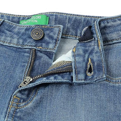 United Colors of Benetton Baby-Boy's Straight Jeans (25A4DENCB556I901_Blue