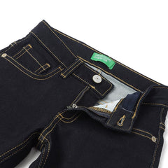 United Colors of Benetton Boy's Slim Jeans (25A4DENWBFBDI901_Blue