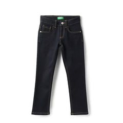 United Colors of Benetton Boy's Slim Jeans (25A4DENWBFBDI901_Blue