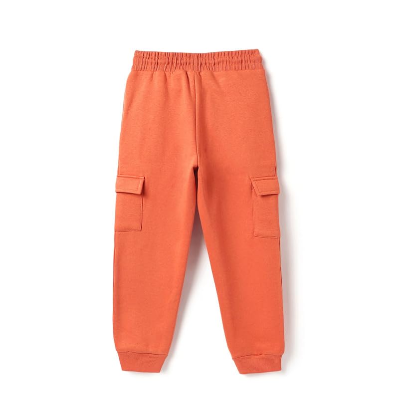 United Colors of Benetton Solid Regular Fit Agendered Cargo Trackpants - Goyalsons ShopMax