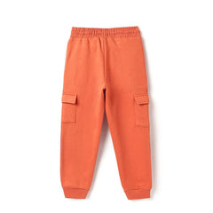 United Colors of Benetton Solid Regular Fit Agendered Cargo Trackpants - Goyalsons ShopMax