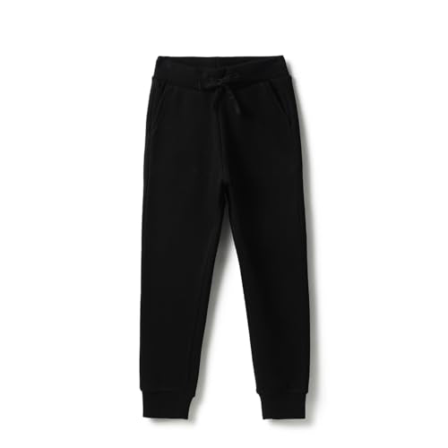 United Colors of Benetton Solid Regular Fit Trackpants (Size: 4-5 Years)-25A3J68T105RG100 Black