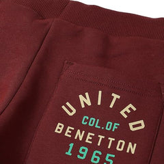 United Colors of Benetton Baby-Boy's Regular Track Pants (25A3J68T105RG129_Wine