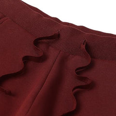 United Colors of Benetton Baby-Boy's Regular Track Pants (25A3J68T105RG129_Wine