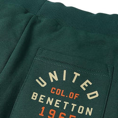 United Colors of Benetton Solid Regular Fit Trackpants (Size: 2-3 Years)-25A3J68T105RGEM1 Green - Goyalsons ShopMax