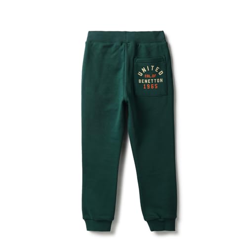 United Colors of Benetton Solid Regular Fit Trackpants (Size: 2-3 Years)-25A3J68T105RGEM1 Green - Goyalsons ShopMax