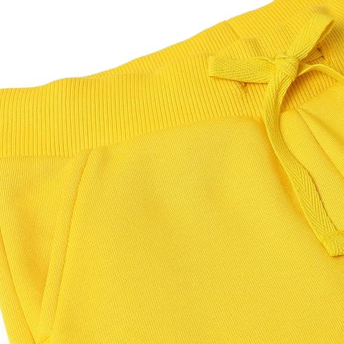 United Colors of Benetton Baby-Boy's Regular Track Pants (25A3J68C105RG3N7_Yellow