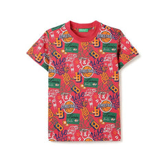 United Colors of Benetton Regular Fit Round Neck Graphic Print T-Shirt