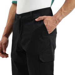 United Colors of Benetton Men's Straight Cargos (25A4CTWB1201I100_Black