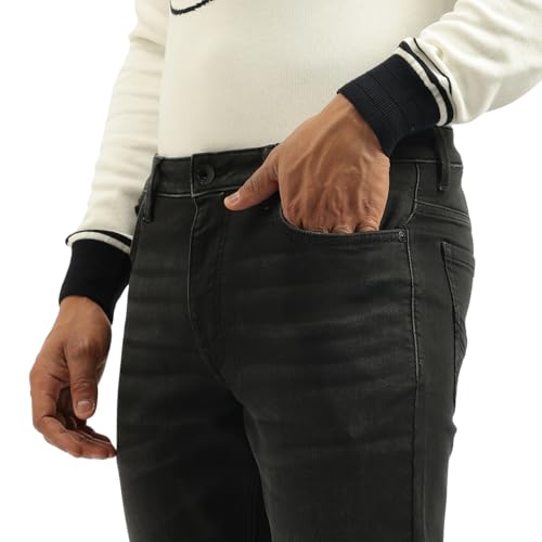 United Colors of Benetton Men's Slim Tapered Fit Jeans (25A4MBOO5002I901_Grey