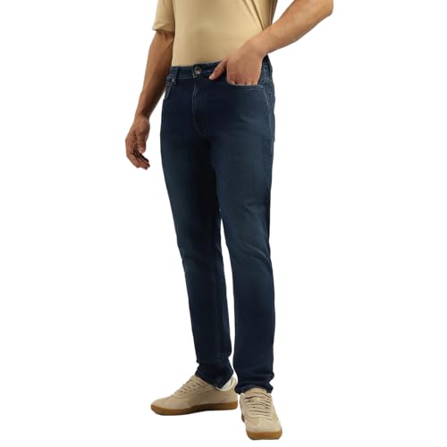 United Colors of Benetton Men's Tapered Jeans (25A4MBOO5005I901_Blue