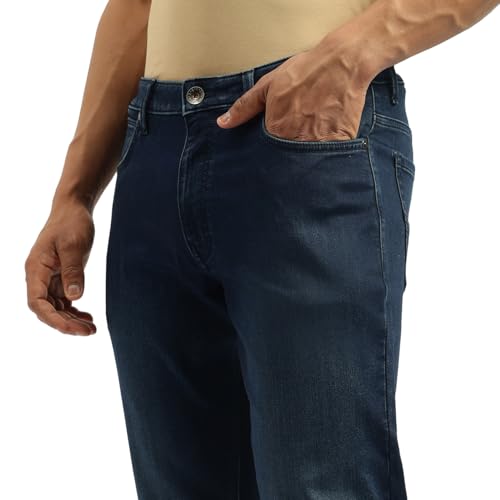 United Colors of Benetton Men's Tapered Jeans (25A4MBOO5005I901_Blue