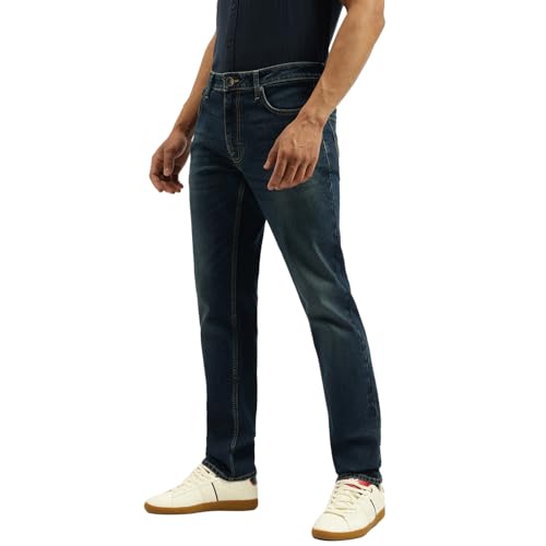 United Colors of Benetton Men's Straight Jeans (25A4MBOO5017I901_Blue