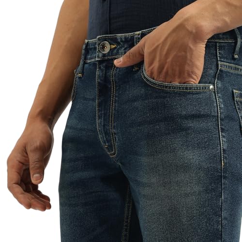 United Colors of Benetton Men's Straight Jeans (25A4MBOO5017I901_Blue