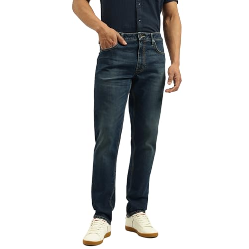 United Colors of Benetton Men's Straight Jeans (25A4MBOO5017I901_Blue