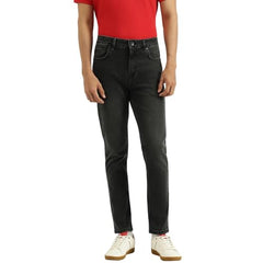 United Colors of Benetton Washed Low Crotch Fit Jeans (Size: 28) - 25A4MBOO5031I901 Black