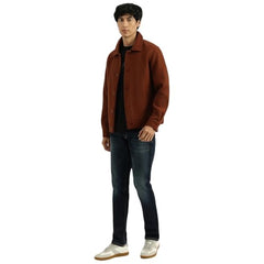 United Colors of Benetton Washed Slim Tapered Fit Jeans (Size: 28) - 25A4MBOO5034I901 Blue